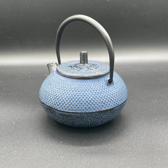 Vintage Japanese Cast Iron Tetsubin Kettle Teapot Hobnail - Picture 4 of 16
